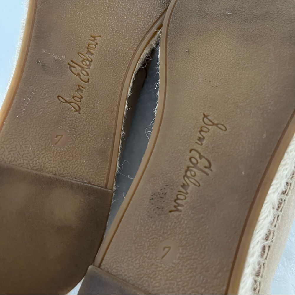 Sam Edelman Tan Espadrille Flats - Picture 10 of 12